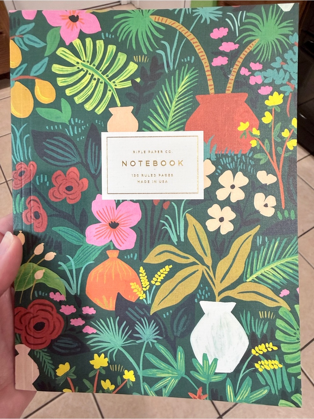 Rifle Paper Co notebook